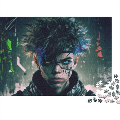Killer Boy Jigsaw Puzzle for Adults, 1,000 Pieces, Wooden Puzzle for Adults and Children Ages 12+, 75 x 50 cm