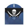 Pirate Flag, Vacation, Thank You, Friendship and Miss You Cards, Luxurious Pearl Paper, Blank Cards for Every Occasion view 1