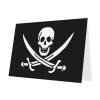 Pirate Flag, Vacation, Thank You, Friendship and Miss You Cards, Luxurious Pearl Paper, Blank Cards for Every Occasion view 2