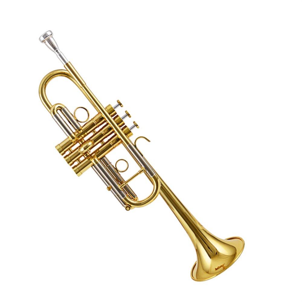 Student Trumpet Professional Brass Instrument with High C