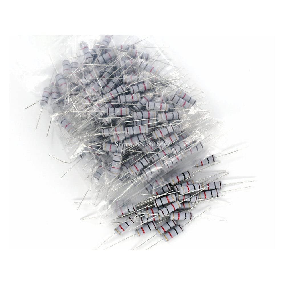 50-Pack 2 W 270 Ω ±5% Carbon Film Resistors