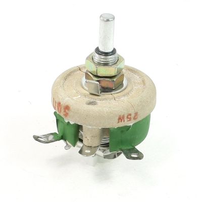 IPUDIS Motor Control 25W 50 Ohm C-Shaped Variable Ceramic Resistor