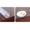 Round Transparent Table Protector, Odorless Antibacterial 2 mm Thick Clear Frosted PVC Tablecloth, Waterproof Desk Cover (Diameter 85 cm/33 in) view 2