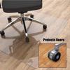 1.5 mm Transparent Office Chair Mat, Scratch-Resistant and Slip-Resistant, 60×80/100×140/120×180 cm, Frosted view 4