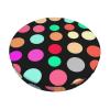 WSOIHFEC Multicolored Polka Dot Round Bar Stool Covers view 1