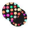 WSOIHFEC Multicolored Polka Dot Round Bar Stool Covers view 2