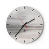 ARTTOR Modern Round Glass Wall Clock, 30 x 30 cm, Abstract Pastel - 5520 view 1
