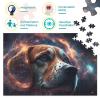 1000-Piece Beagle Dogs Wooden Puzzle, 75 x 50 cm view 3