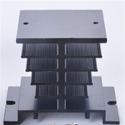 MOBYAT Single-Phase Solid State Relay SSR-40DA SSR-25DA SSR-10DA, 3–32 VDC Input, 24–380 VAC Output, 1 pc (Size: Heat Sink)