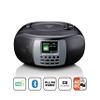 Lenco SCD-860 Portable CD Radio with DAB+, FM, Bluetooth, Top-Loading CD Player, 2.4" TFT Display, Dual Alarm, 2 x 2W RMS, Black view 2