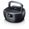 Lenco SCD-860 Portable CD Radio with DAB+, FM, Bluetooth, Top-Loading CD Player, 2.4" TFT Display, Dual Alarm, 2 x 2W RMS, Black view 4