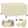 Garden Furniture Cover, Beige, 130 x 130 x 70 cm view 1