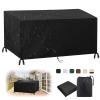 Waterproof 420D Oxford Garden Furniture Cover, Black, 160 x 37 x 50 cm view 1