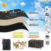 Waterproof 420D Oxford Garden Furniture Cover, Black, 160 x 37 x 50 cm view 4