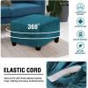 Round, Square or Rectangular Ottoman Cover, 40x40/50x50 cm view 3