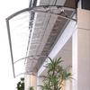 Arched Polycarbonate Door Canopy, 32 x 165 in, Modern Style view 1