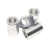 10-Pc. M3/M4/M5/M6/M8 Silver Aluminum Alloy Threadless Round Spacer Washers, M8 × 16 × 6 mm view 1