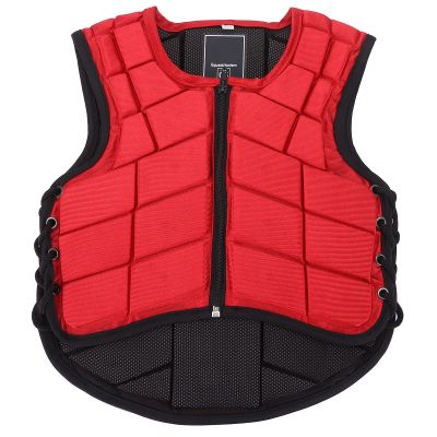 HERCHR Children's Equestrian Safety Vest, Red