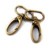 VersaKits 10-Piece 1-Inch Bronze-Colored Oval Carabiner Hooks view 1