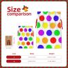 Stylish Polka-Dot Christmas Gift Bag with Drawstring Closure view 4