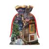 Stylish Christmas Gift Bag with San Francisco Print view 2