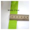TANIDA Cotton Webbing for Bag Straps, 50 mm x 10 Yards, Rose view 3