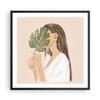 ARTTOR Botanical People Poster 60 x 60 cm with Black Frame - 5512 - P2B view 1