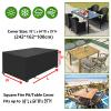 600D Oxford Patio Furniture Cover, 72 x 68 x 68 cm view 3