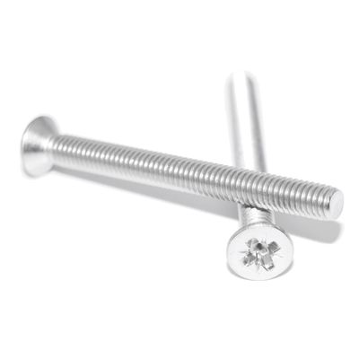 M6 x 10 Countersunk Screws, A2 Stainless Steel, 100-Pack