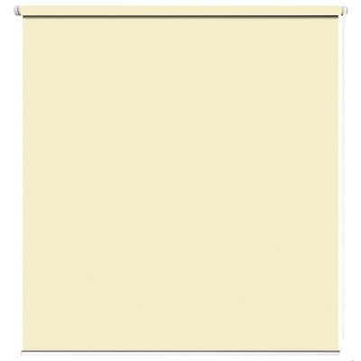 Blackout Dual Roller Blind 75 x 140 cm, Beige, No-Drill Mounting