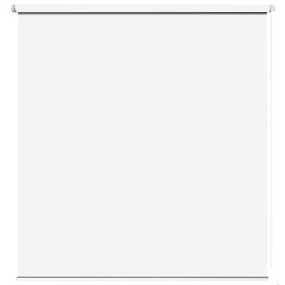 Blackout Roller Blind 50 x 110 cm, Side-Chain, White
