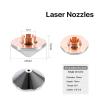 CO2 Laser Lens Beam Nozzle, Fiber Laser, Single and Double Layer, 25 mm Diameter, 15 mm Height, M11, for Fiber Laser Cutting Head (5.0 mm, Double Chrome Layer) view 3