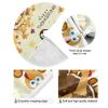 Happy Thanksgiving Turkey Christmas Tree Skirt, Soft 35.4-Inch Tree Skirt view 2