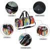Colorful Paisley and Mandala Sports Bag, 17.7 x 9 x 9 Inches view 2