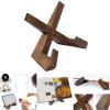 Portable Cookbook Holder for Kitchen Countertop, Shelf, or Living Room view 3