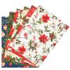 ARKRAFT Christmas Wrapping Paper, 90 x 65 cm, Set of 6 Sheets, FSC Paper, Plastic-Free Packaging (NAT16) view 1