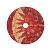 Christmas Tree Skirt, Round Tree Mat, 76 cm, Golden Tree view 4
