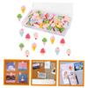 ABOOFAN 30-Piece Ice Cream-Shaped Push Pins view 3