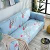 Hecto 4-Seater Sofa Cover, Branches and Love Jacquard view 1