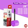 Oniissy 28 g Ultralight 28-Inch Bicycle Inner Tube, Presta Valve 45/65/85 mm, Road Bike Tube for 18–32C Tires, 85 mm, 2-Pack view 2