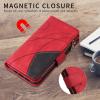 GoodcAcy Wallet Case Compatible with Xiaomi Redmi Note 13, Red view 3