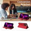GoodcAcy Wallet Case Compatible with Xiaomi Redmi Note 13, Red view 4