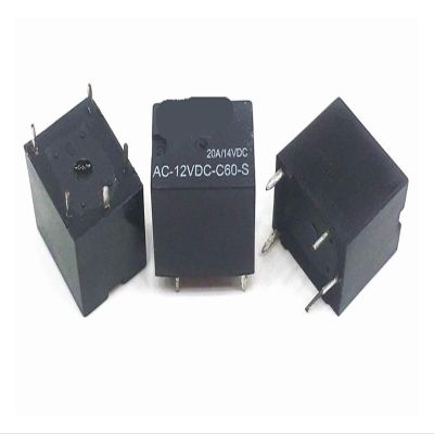 NISZA 1PCS AC-12VDC-C60-S (T78-1C-12V) 5-Pin Relay
