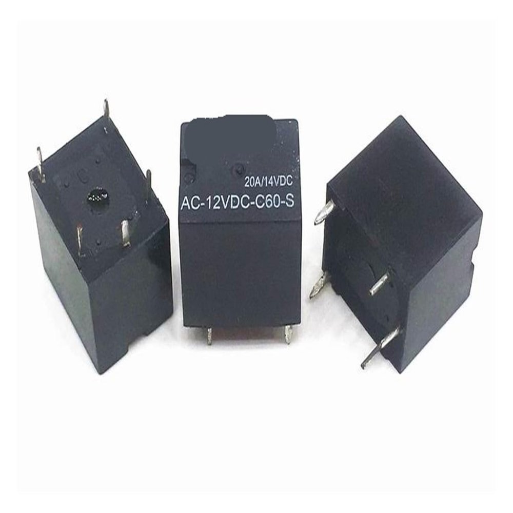 NISZA 1PCS AC-12VDC-C60-S (T78-1C-12V) 5-Pin Relay