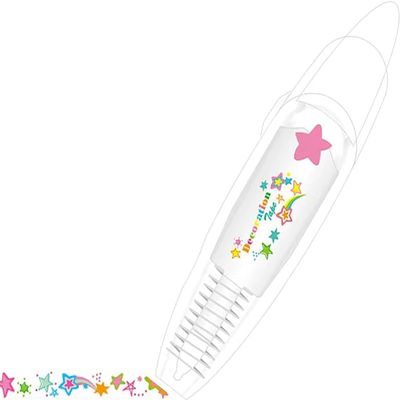 Kolarmo DIY Decorative Correction Tape Pen, Cute Animals, Star