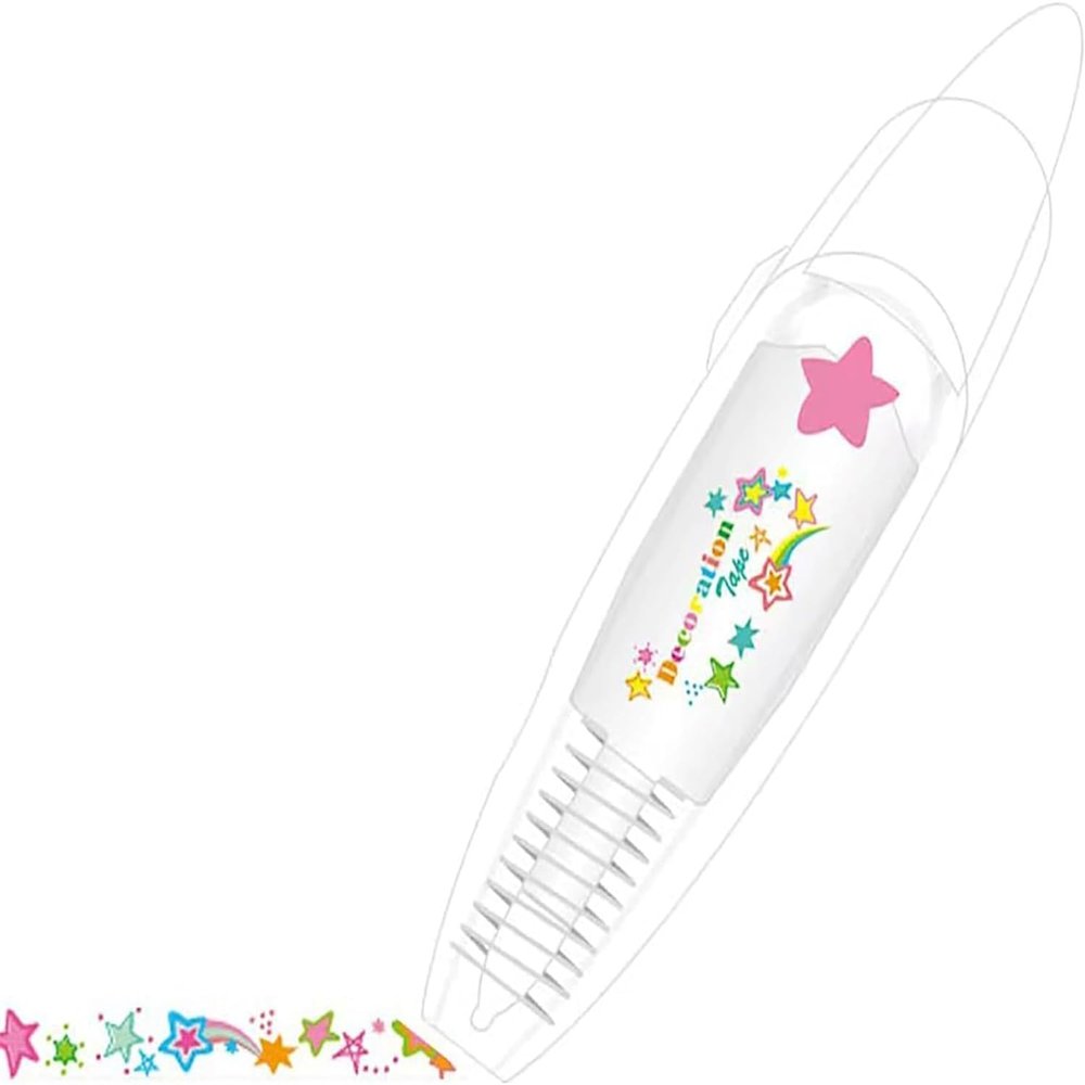 Kolarmo DIY Decorative Correction Tape Pen, Cute Animals, Star