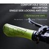 Bike Silicone Handlebar Grips, 1 Pair, Anti-Slip, Ergonomic, Rose view 4