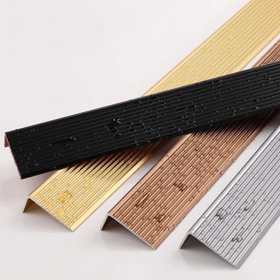 LIYI929GP L-Shaped Aluminum Stair Edge Profile