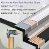 LIYI929GP L-Shaped Aluminum Stair Edge Profile view 4