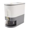 UPQRSG Rice Dispenser, Large Grain Storage Container with Rice Washer and Measuring Cup, Lid, Kitchen Grain Dispenser for Soybeans and Corn (L) view 1